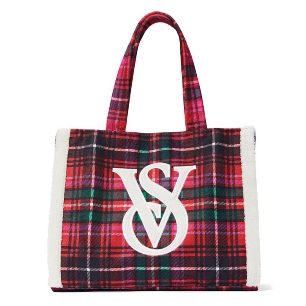 Victorias Secret Plaid Tote